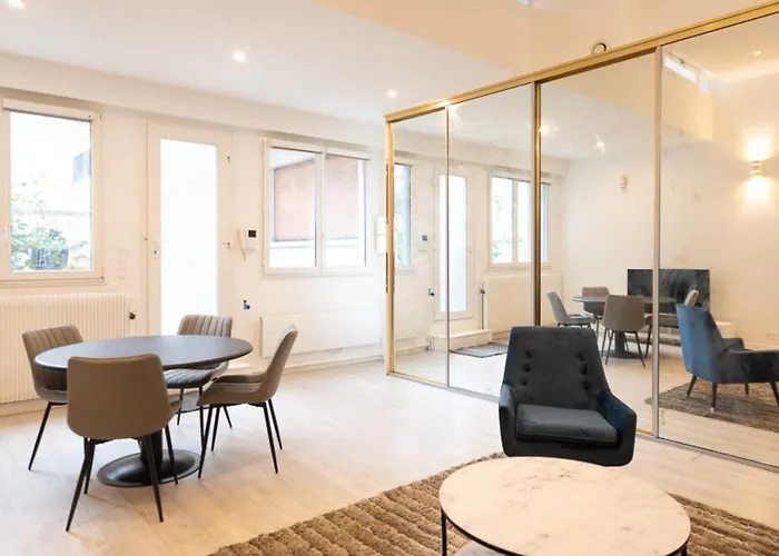 Apartamento 15th - Loft Duplex 4 Pers - Metro Paris